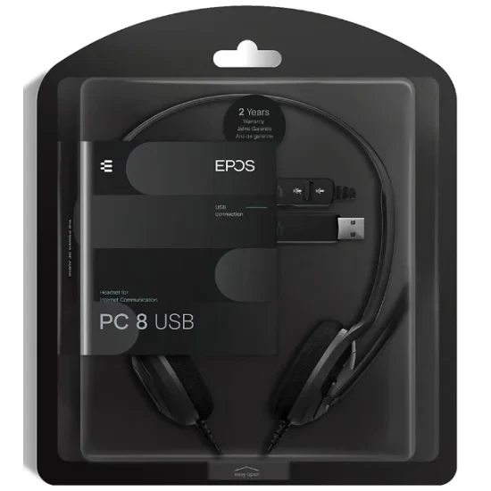 USB Headset, In-Line Volume