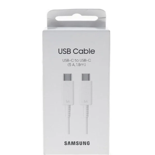 Type C Charging Cable White