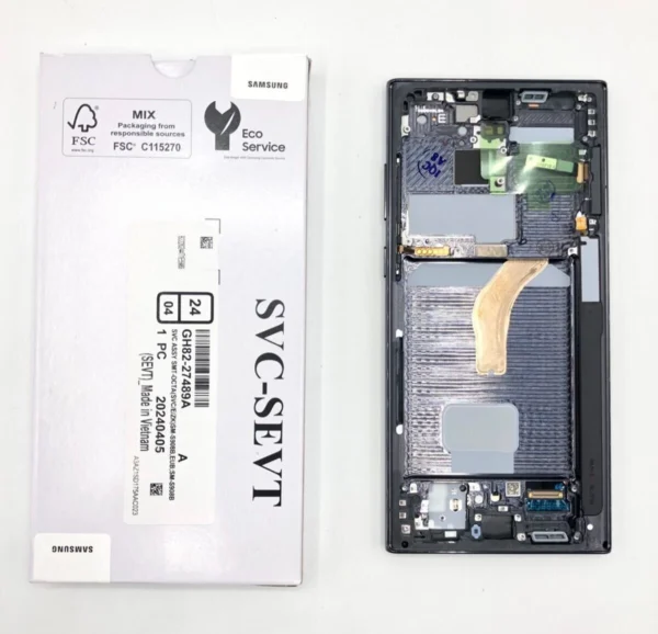 LCD SERVICE PACK SCREEN DISPLAY