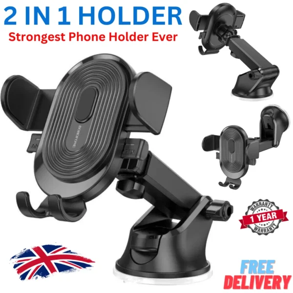 Car Phone Holder 360° Rotatable