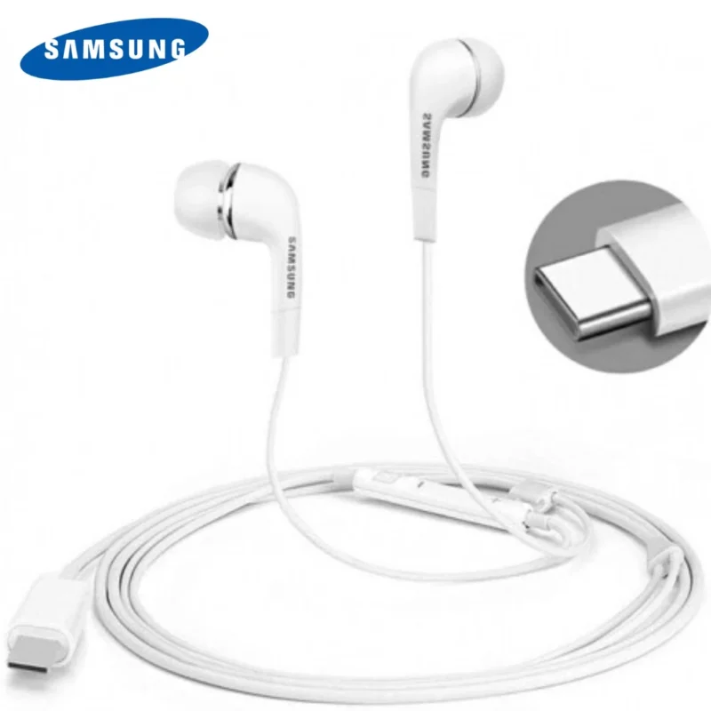 Item specifics Condition New: A brand-new, unused, unopened and undamaged item in original retail packaging (where packaging ... Read moreabout the condition Number of Earpieces Double MPN EHS64AVBE Colour White Brand Samsung Form Factor In-Ear Only Type Earbud (In Ear) Manufacturer Warranty 1 Year Model Galaxy Connectivity USB-C Features Call functions Microphone Type On-Cable Personalise No Category breadcrumb Electronics Sound & Vision Portable Audio & Headphones Headphones Item description from the seller