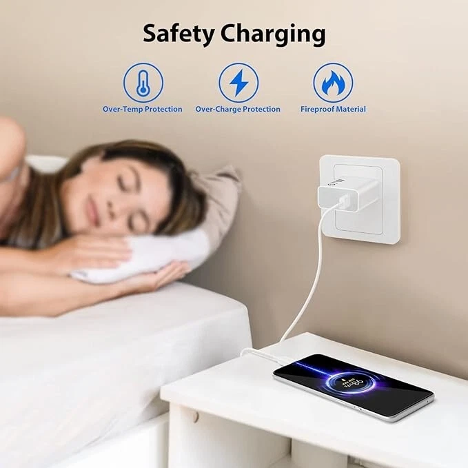 Fast Charging UK Plug Adapter / Turbo Cable