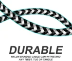 USB Fast Charger Cable Lead For iPhone