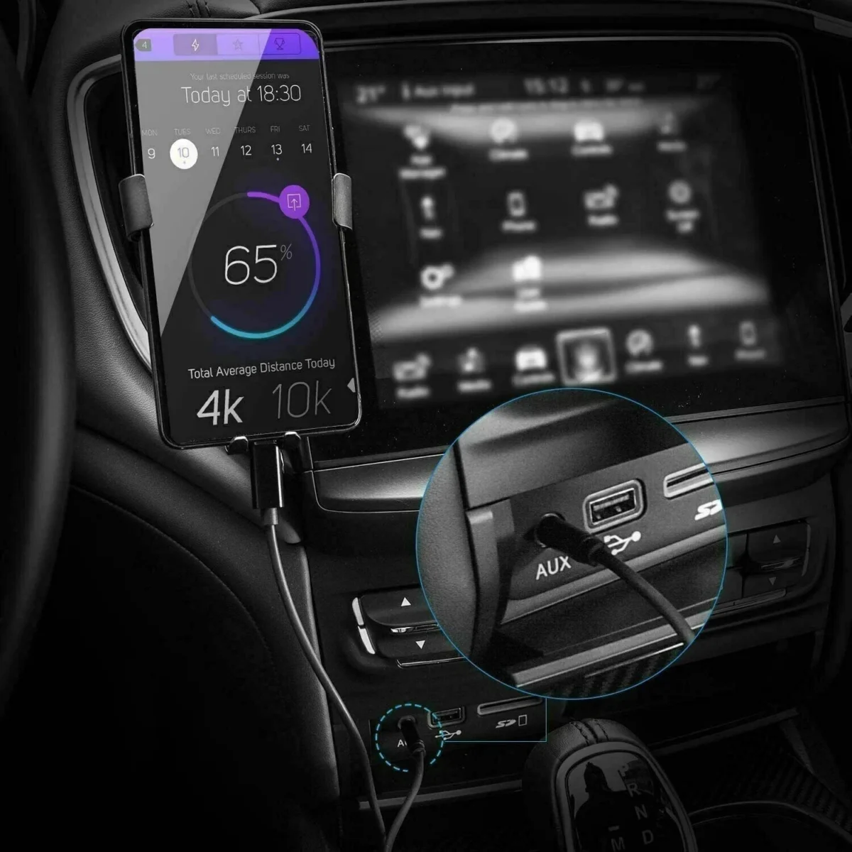 Car Stereo Audio Adapter Jack